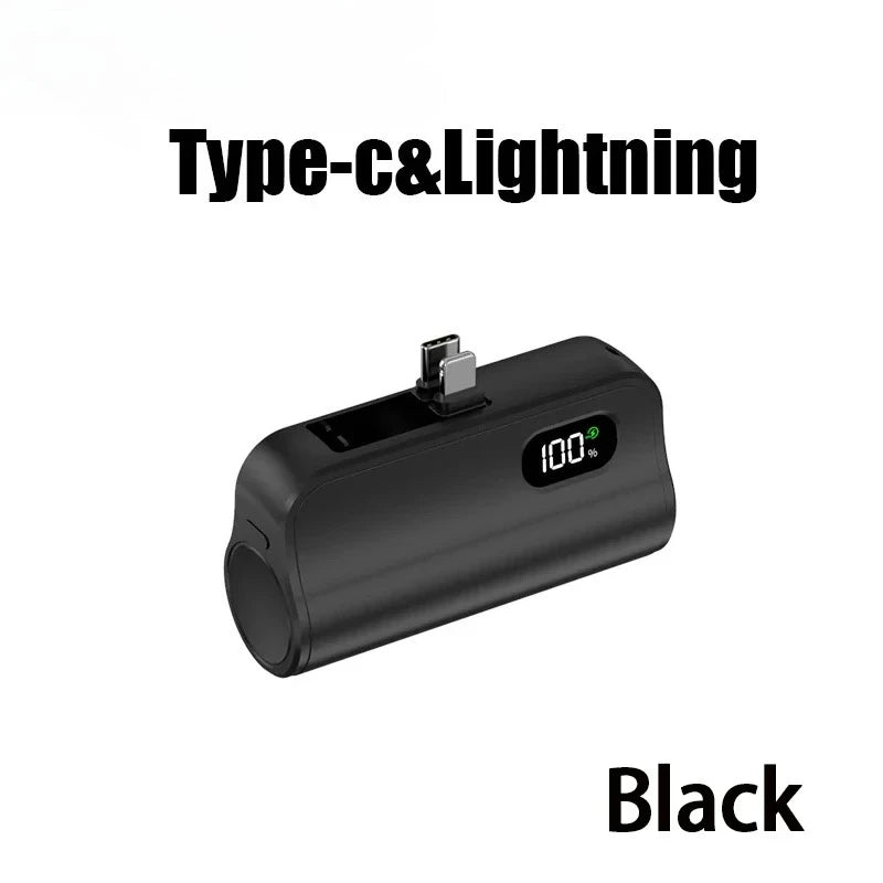 Mini Batterie Capsule 5000mAh à Charge Rapide 20W