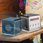 Mini Radio Cubique FM, Bluetooth & MicroSD