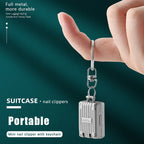 Porte-Clés Coupe-Ongles Original Acier Compact