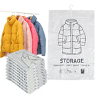 Sacs de rangement sous vide pour manteaux