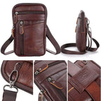Sac Bandoulière Homme en Cuir - Élégant & Pratique