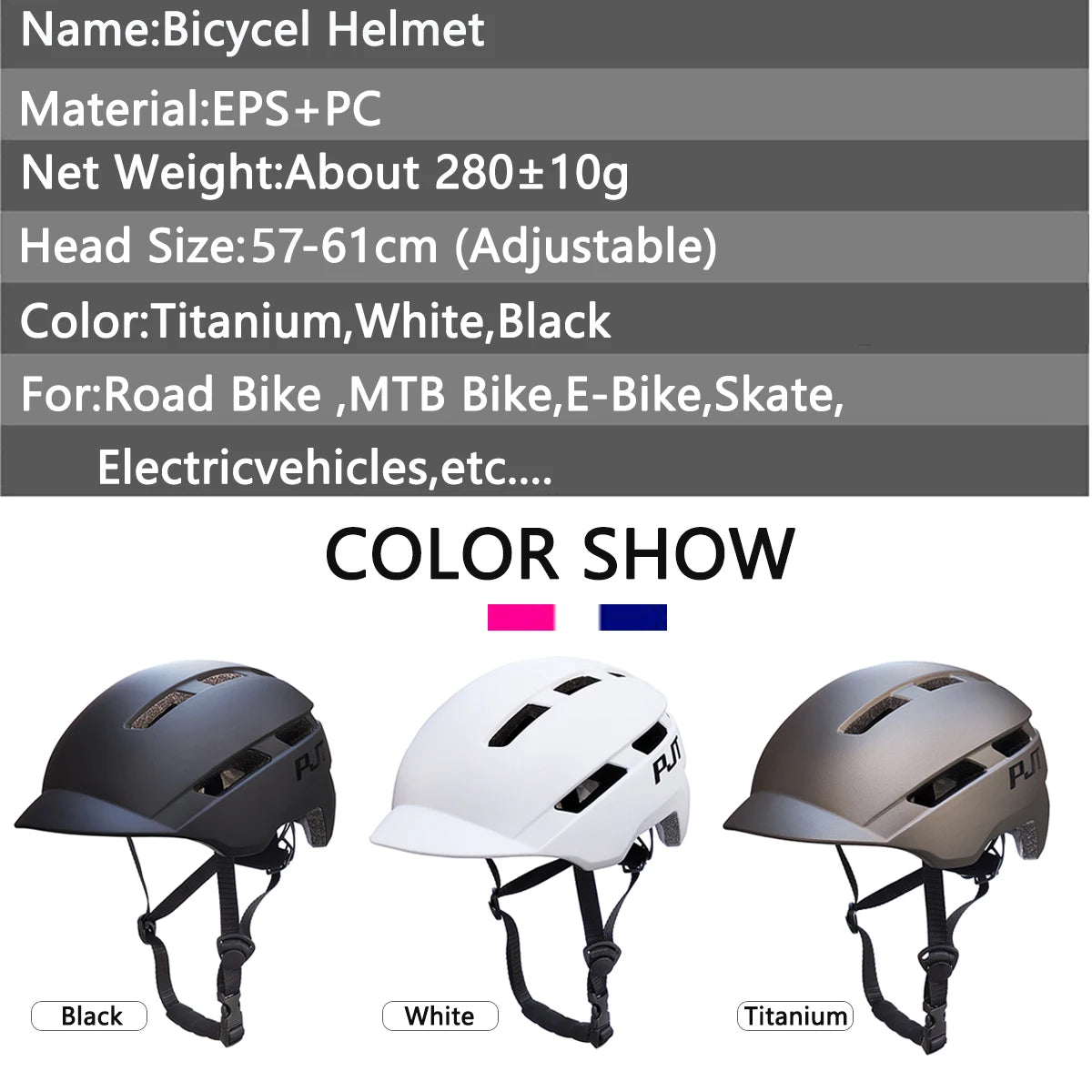 Casque Vélo avec Feu Arrière LED Rechargeable