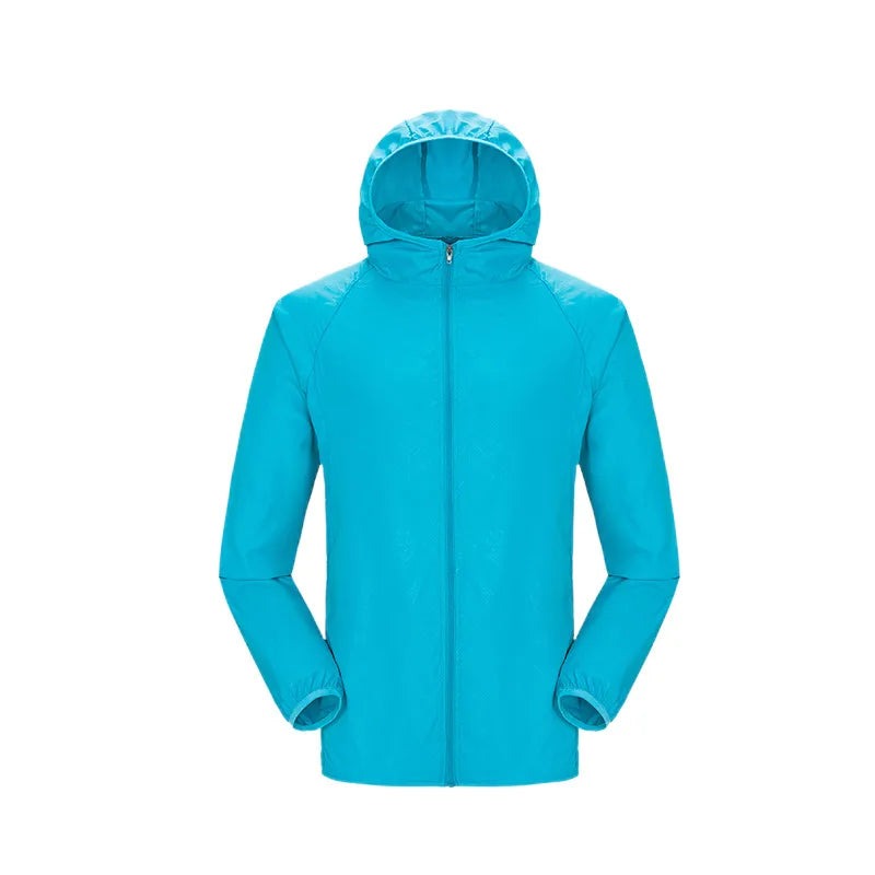 Unisex lightweight and ultra-breathable waterproof jacket