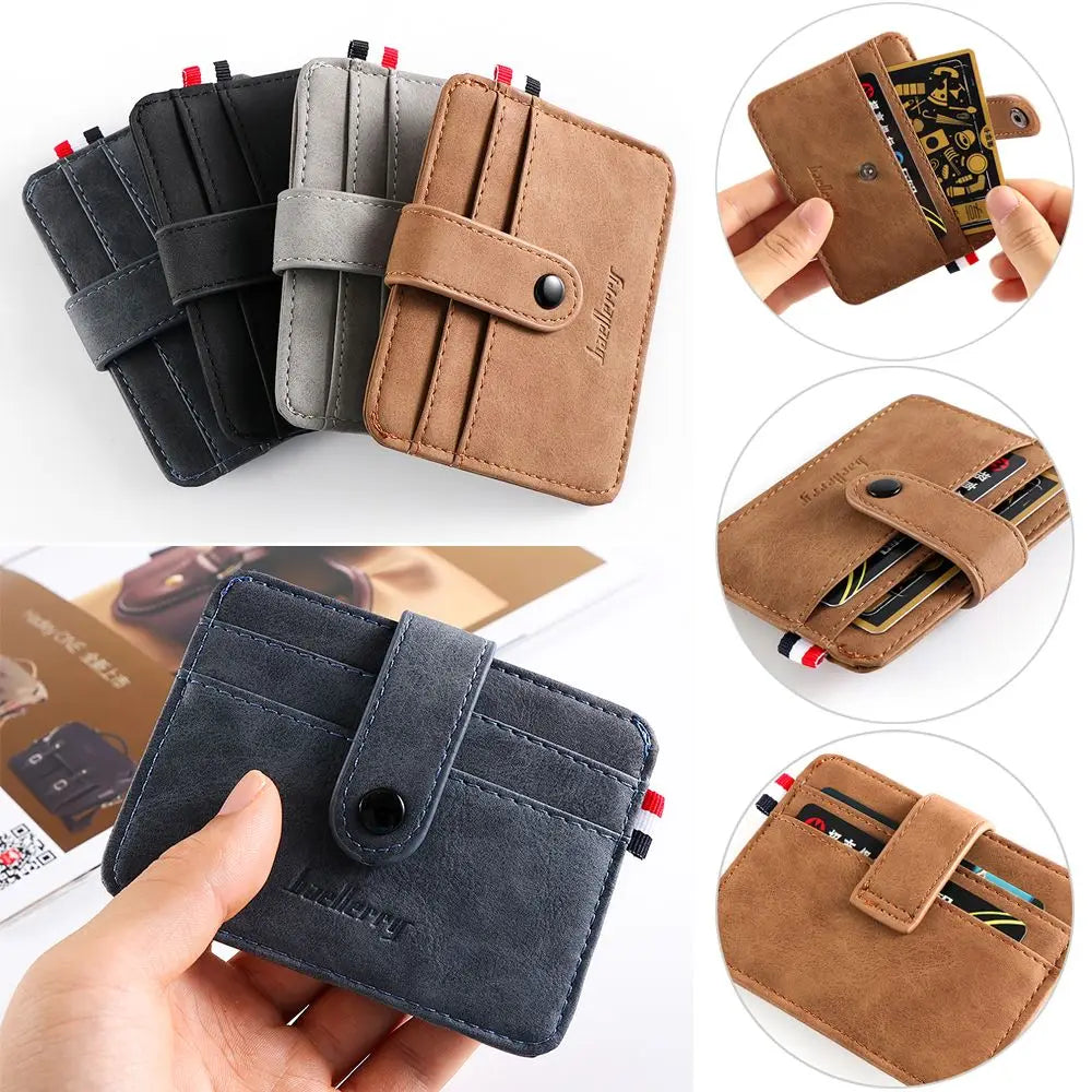 Porte-Cartes FRENCHY en Cuir PU