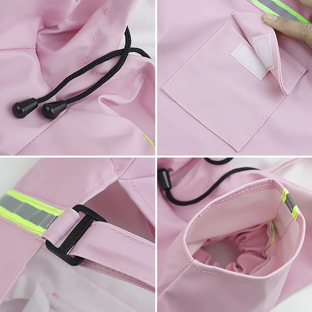 Imperméable Coupe-vent pour Chiens Réflechissant - Jusqu'au 5XL