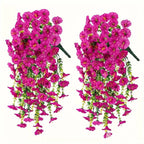 Set of 2 Artificial Hanging Plants
