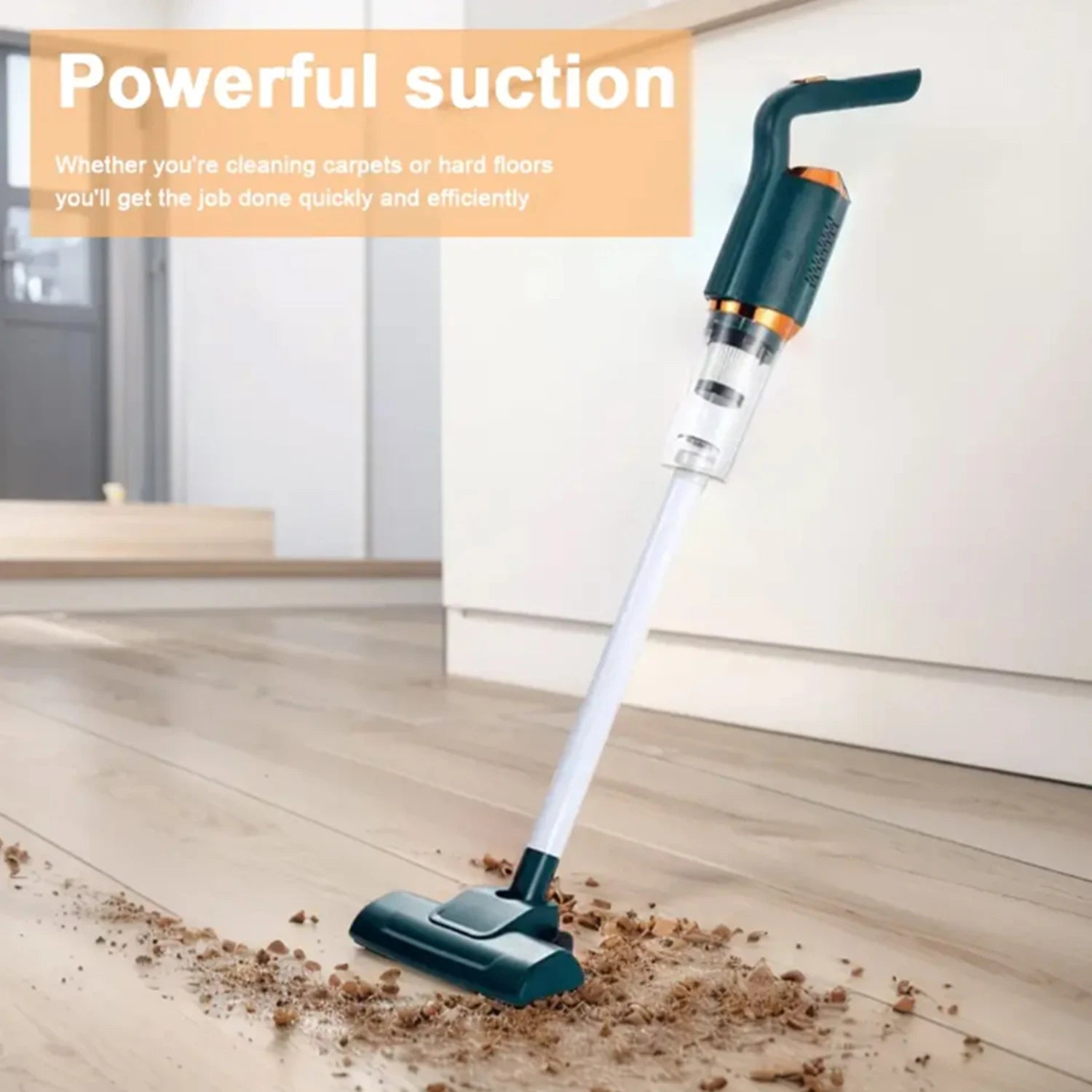 Aspirateur Ménager Sans Fil 2000mAh