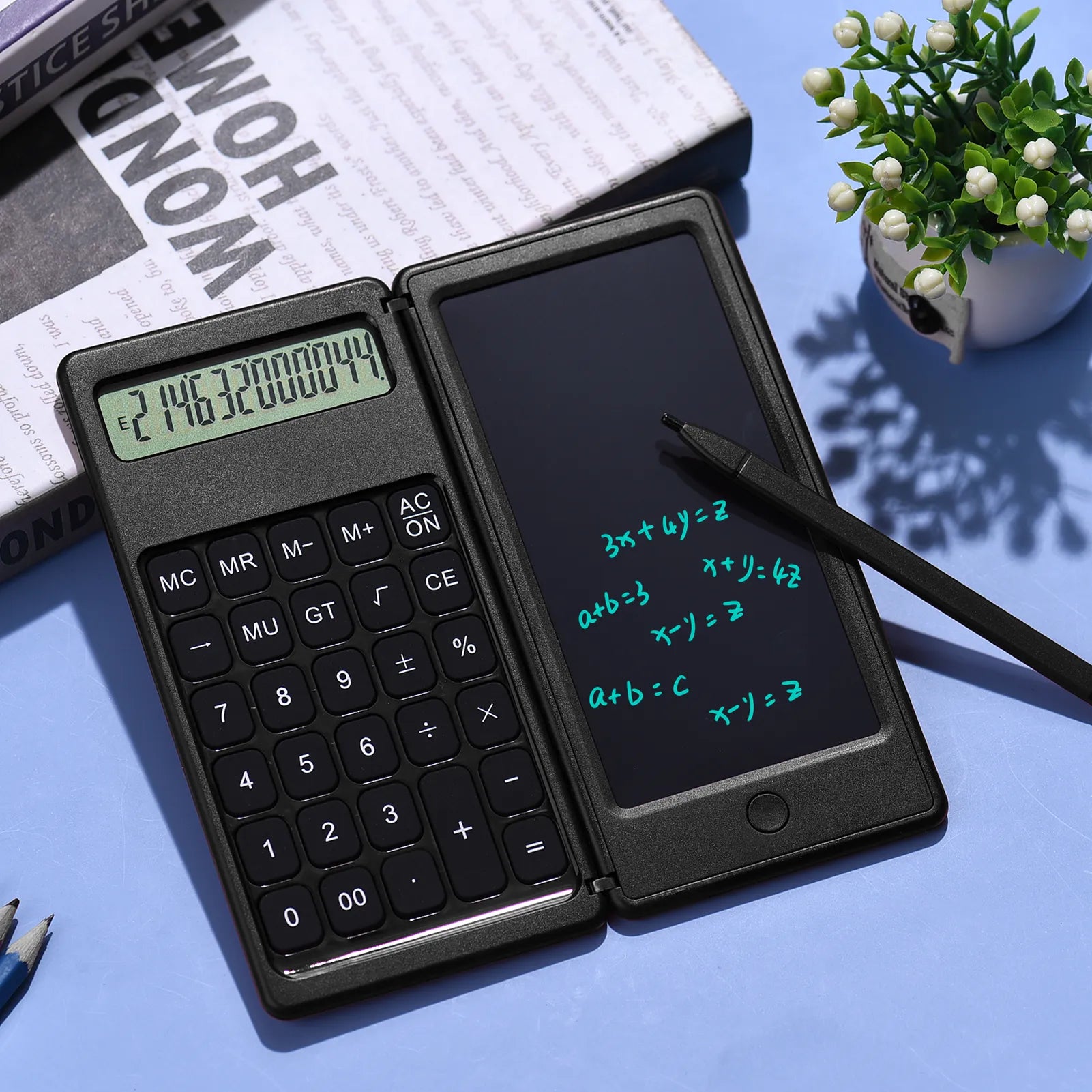 Calculette avec Tablette d'Ecriture