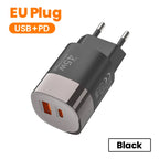 Chargeur 45W Rapide USB + Type-C