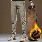 Pantalon en Velours Côtelé Slim Fit pour Homme