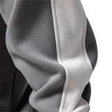 Pull Sweat déconctracté col zippé et bande manche