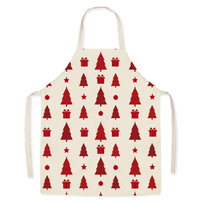 Tablier de Noël Rouge & Blanc - Cuisine Festive