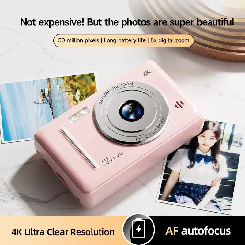 Appareil Photo Numérique 4K – 50MP Ultra Net + Carte SD 64Gb OFFERTE
