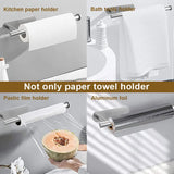 Support Papier Toilette Mural Sans Perçage en Acier Inoxydable - Lot de 2