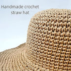 Grand Chapeau de Plage en Paille