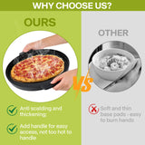 Cloche pour Micro-Ondes 2 en 1 Pliable