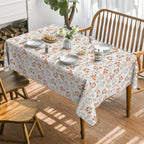 Nappe Automnale rectangulaire imperméable - Motif Citrouille