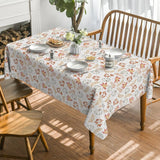 Nappe Automnale rectangulaire imperméable - Motif Citrouille