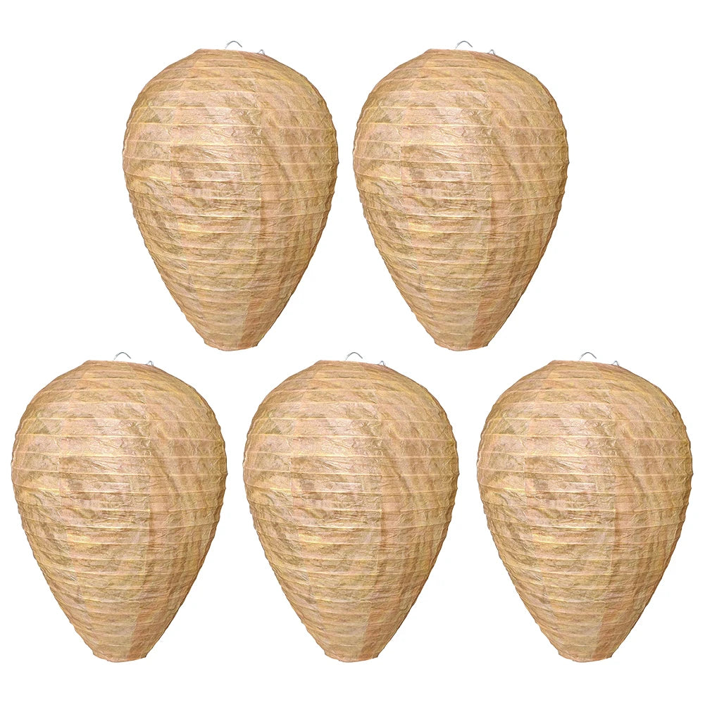 Lot de 3 Pièges à Guêpes & Frelons - Faux nids