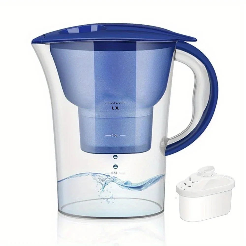 Carafe d'Eau Filtrante 2,5L + 1 Filtre OFFERT