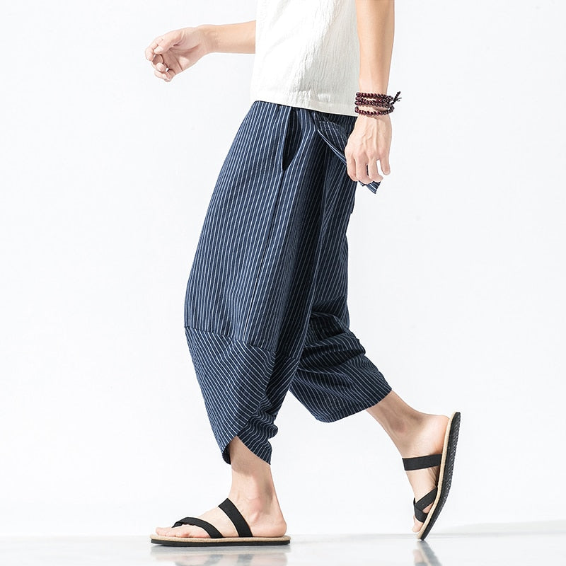 Pantalon croisé Harajuku décontracté