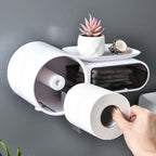 Distributeur de papier hygiénique multifonctionnel