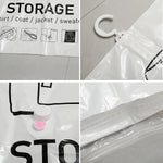 Sacs de rangement sous vide pour manteaux