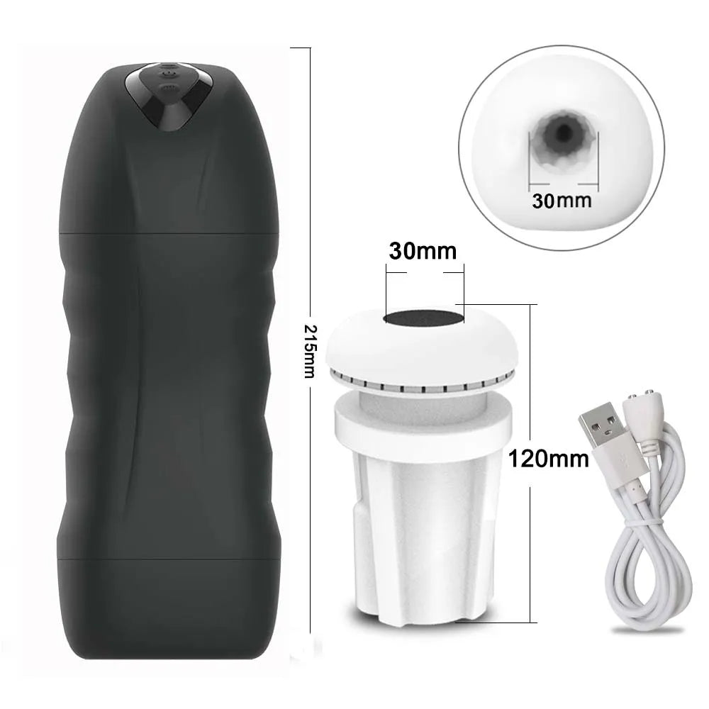 TURBO - 3D Textured Automatic Suction Masturbator