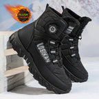 Bottes de Neige à Lacets Automatiques Doublure Polaire - Homme