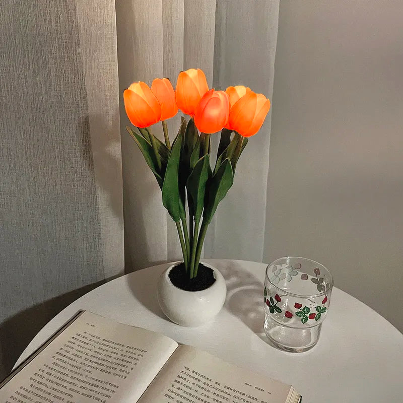 Lampe Tulipe Pot de fleur