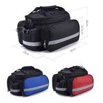 Sacoche de rangement pliable pour siège arrière de vélo