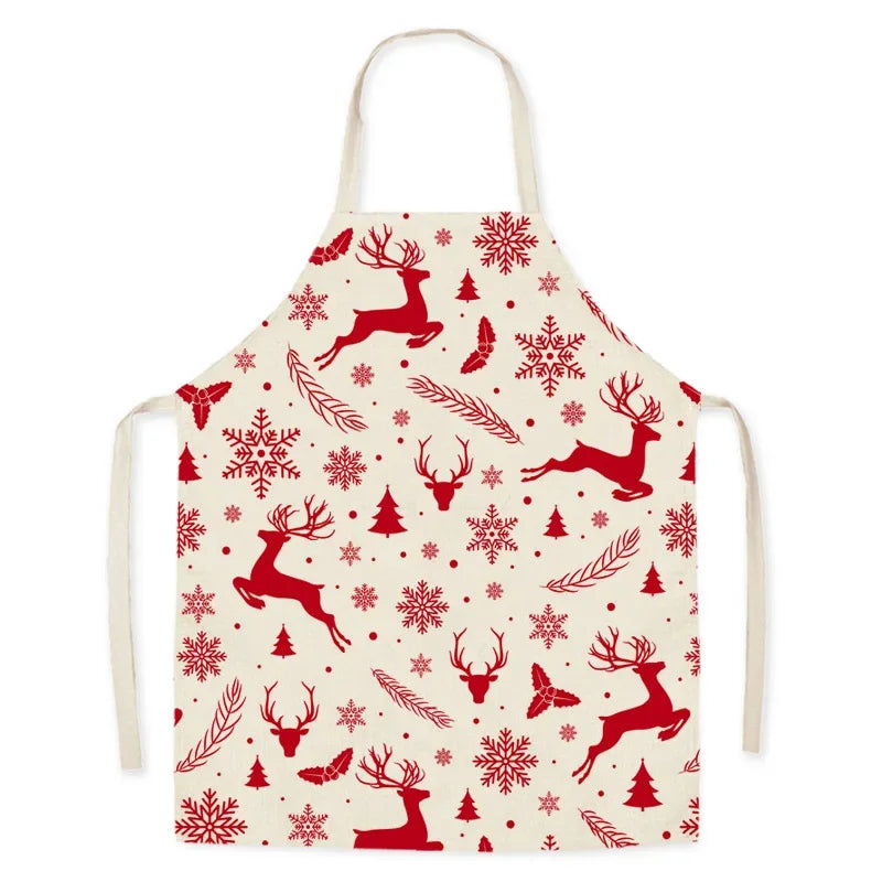 Tablier de Noël Rouge & Blanc - Cuisine Festive