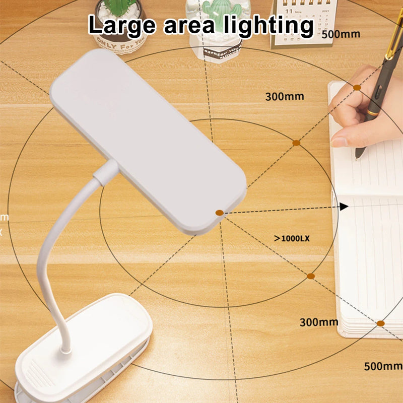 Lampe à clip flexible 360° - 3 Modes d'éclairage