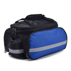 Bolsa de almacenamiento plegable para asiento trasero de bicicleta