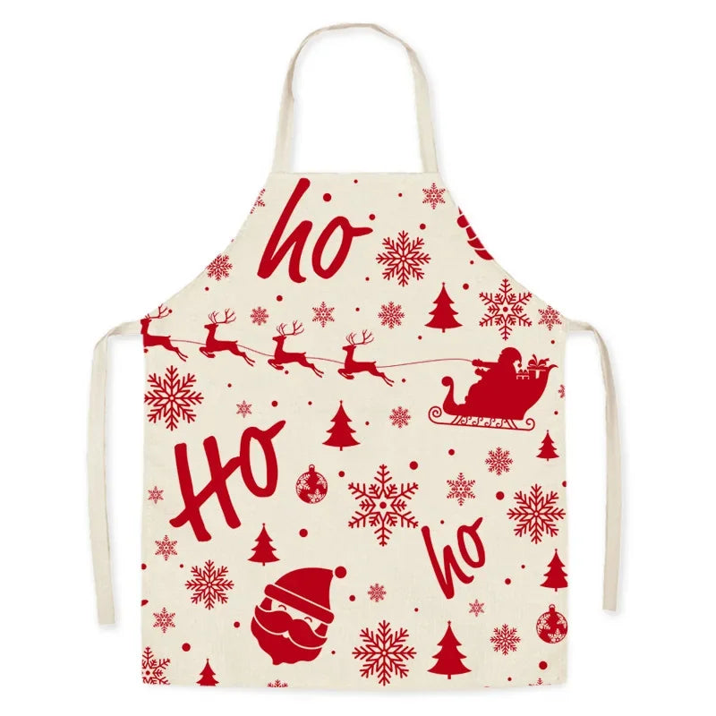 Tablier de Noël Rouge & Blanc - Cuisine Festive