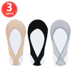 3x Paires de Socquettes Invisibles pour Ballerines & Mocassins