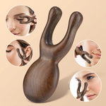 Peigne de Massage Visage & Cou Méridien en Bois de Santal