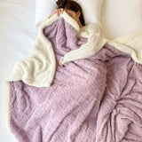 Plaid Molletonné en Flanelle ULTRA Chaud