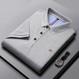 Polo brodé respirant pour homme