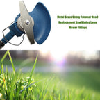 4x Lames Métal 150mm pour Coupe-Herbe & Débroussailleuse + 1 OFFERTE
