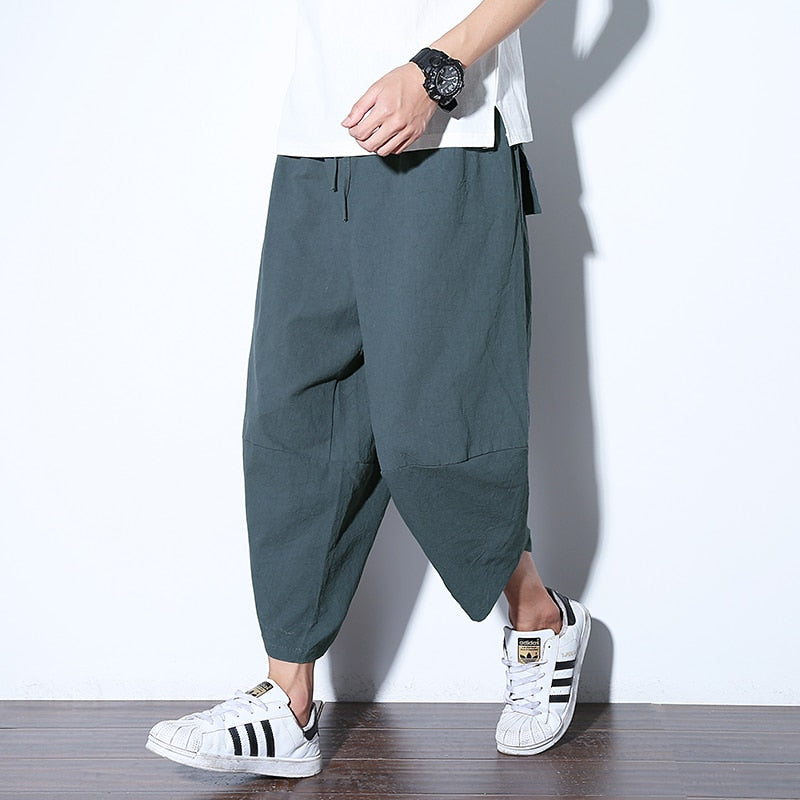 Pantalon croisé Harajuku décontracté