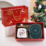Coffret Mug + Chauffe Tasse USB Noël - Idée Cadeau