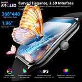 Montre Connectée Ultra Fine - Écran AMOLED HD 1.96" + 1 Bracelet OFFERT
