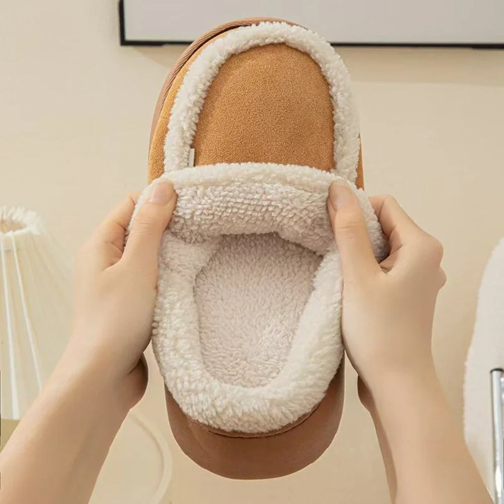 Pantoufles intérieur polaire Style Mocassins - Femmes