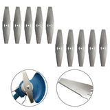 4x Lames Métal 150mm pour Coupe-Herbe & Débroussailleuse + 1 OFFERTE
