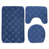 Set de 3 Tapis de Bain Ultra Doux & Antidérapants