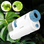 Mini Microscope de poche 60-200x avec LED