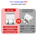 10x Clips Magiques pour Pantalon & Jean - Ourlet Express