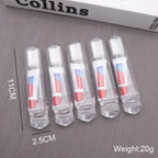 Lot de 5PCS de Mini Brosses à Dents de Voyage - Dentifrice Inclus