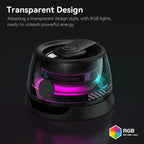 Enceinte Bluetooth 5.3 Rechargeable – Son Clair & Design LED